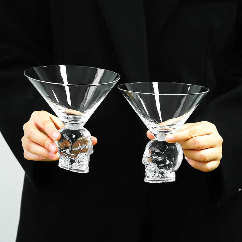 Skull Personality Juice Cocktail Glass